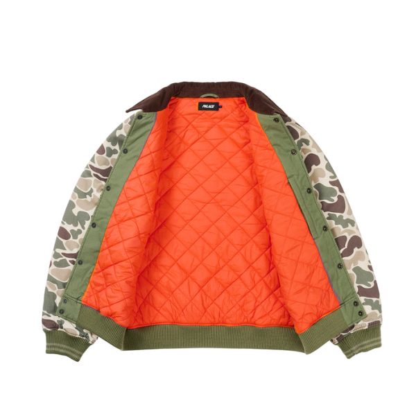 Palace Plucker Jacket Olive - Inner
